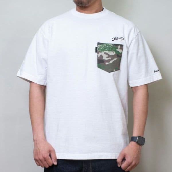 【Back Channel】Prillmal 迷彩 ポケット Tシャツ【XL】