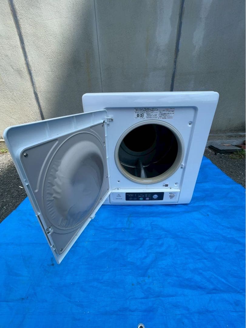 日立 衣類乾燥機 6kg ピュアホワイト DE-N60WV-W 2021年製