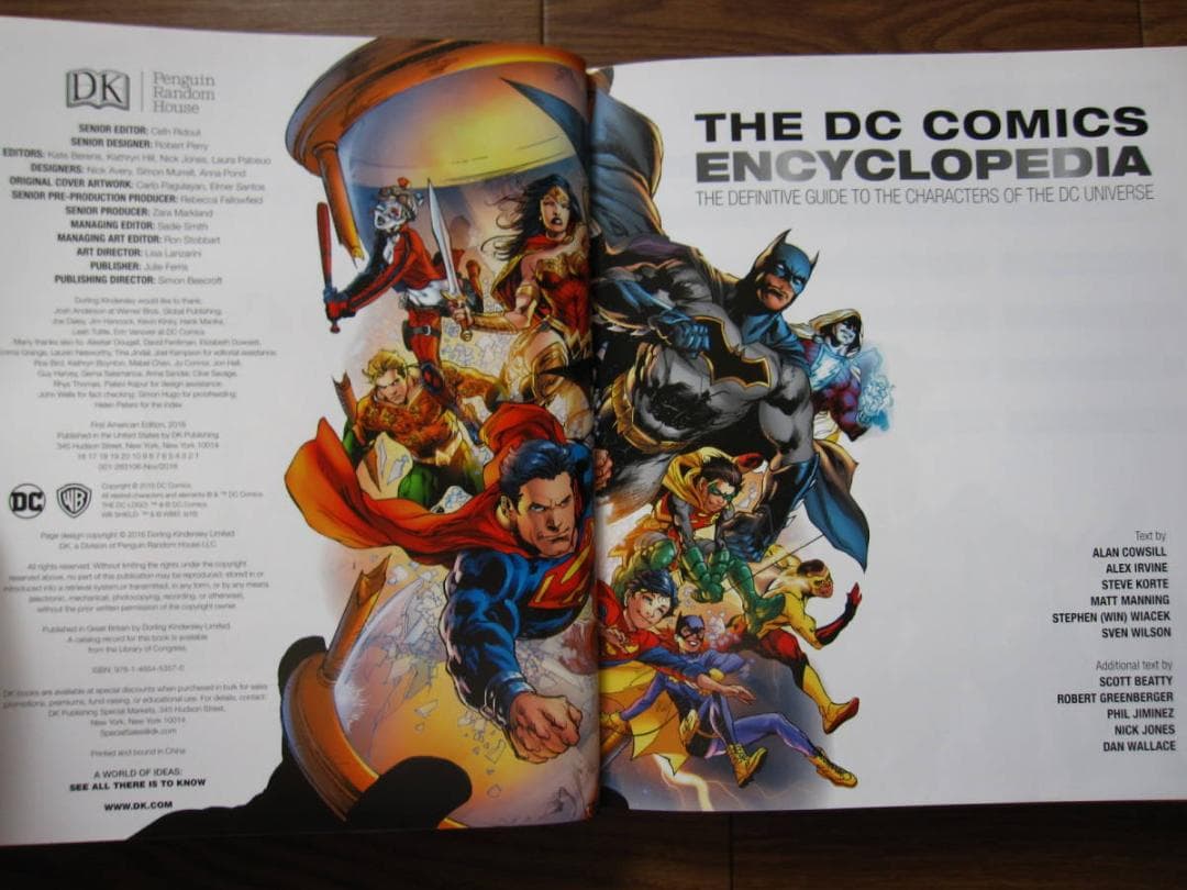 アート・デザイン・音楽 DC Comics Encyclopedia All-New Edition