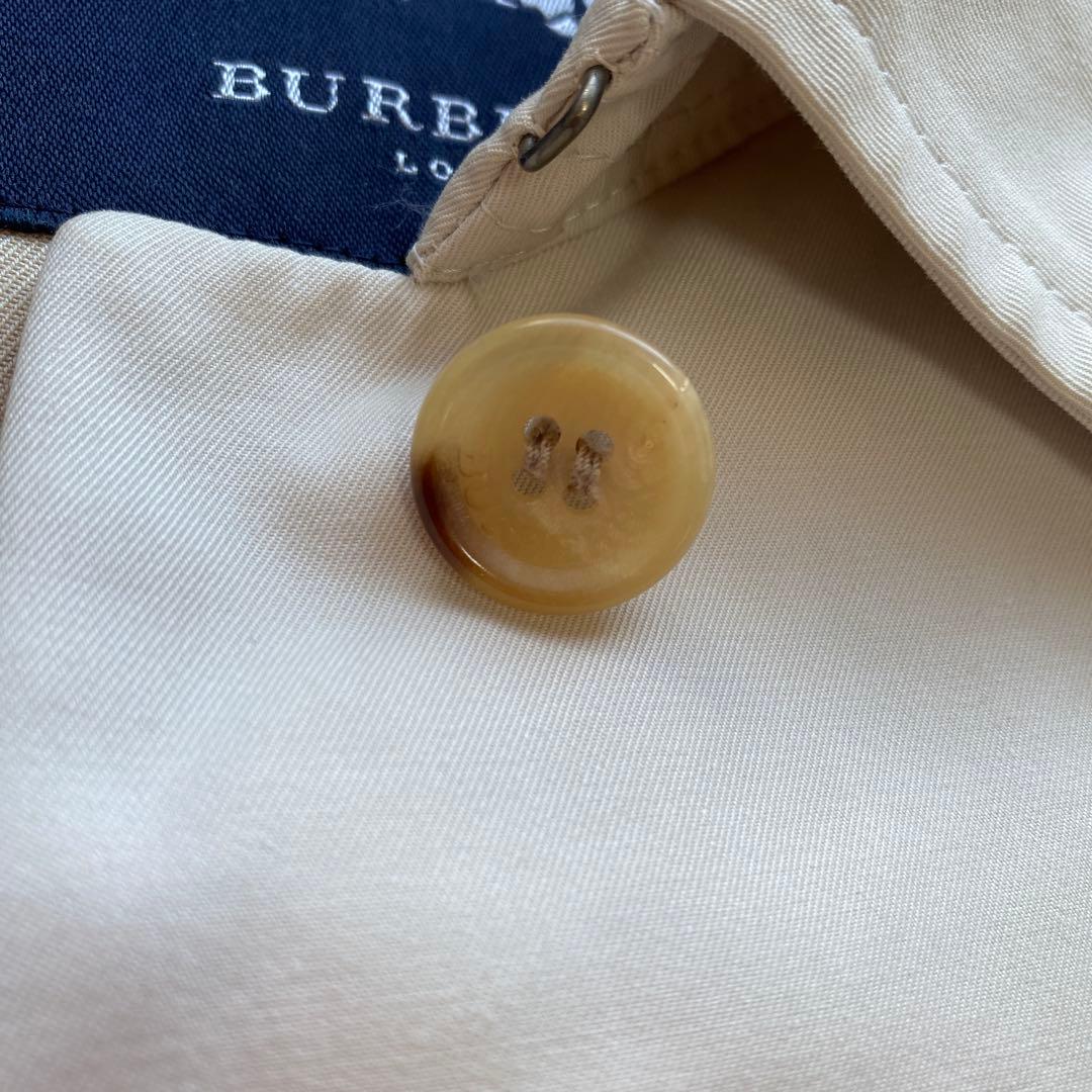 バーバリーロンドン　トレンチコート　ベルト　ノバチェック　ベージュ　40 L