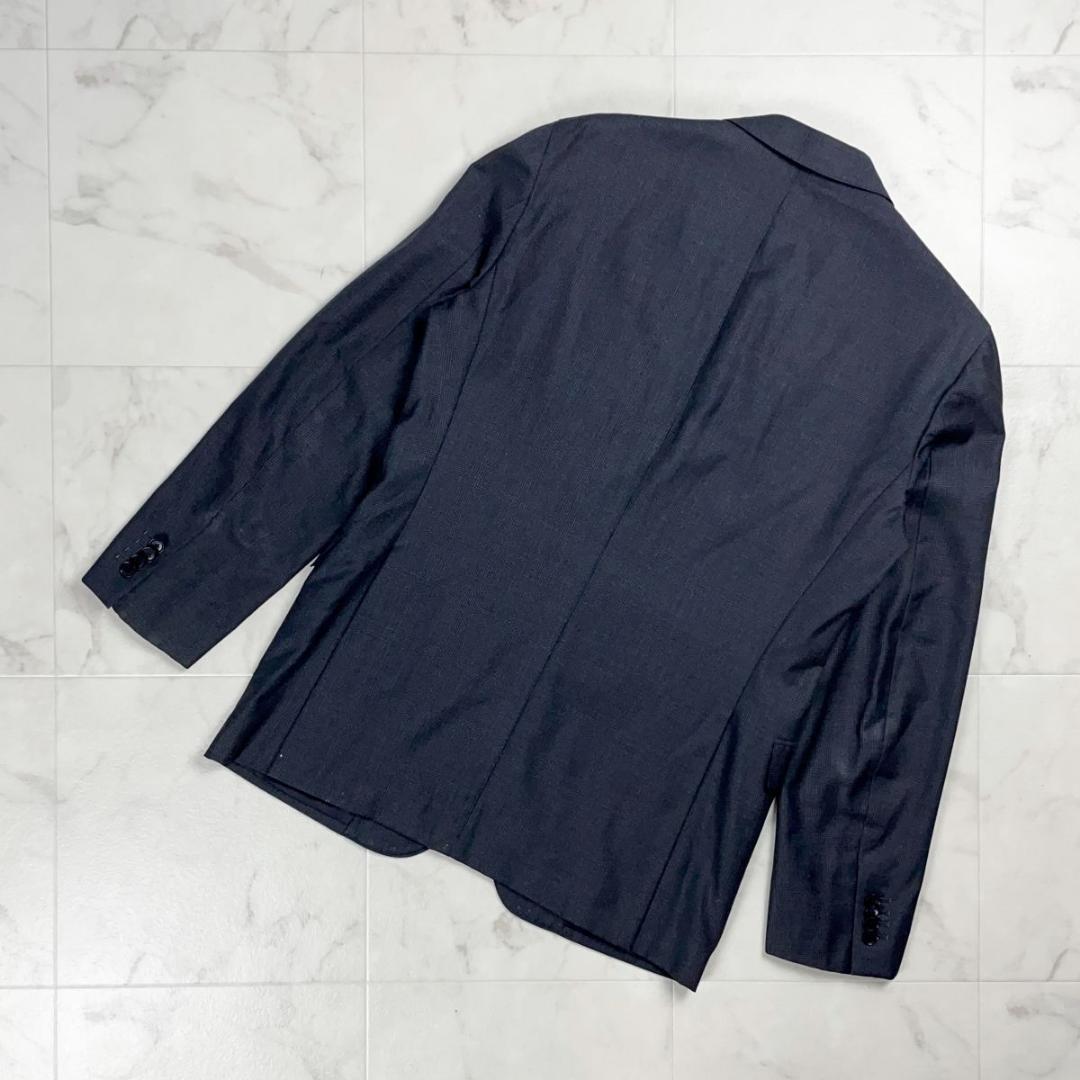 美品 BOGLIOLI グレンチェック柄ジャケット 黒 サイズ48*GD235