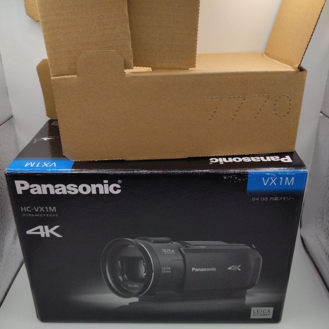 ✨️新品級✨️ Panasonic HC-VX1M 4K デジタル ビデオカメラ