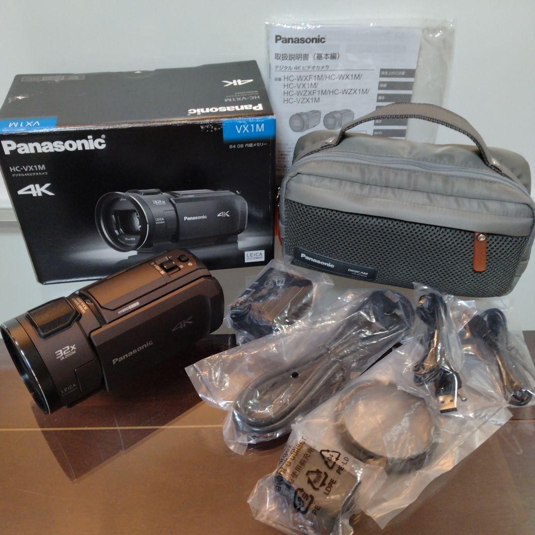 ✨️新品級✨️ Panasonic HC-VX1M 4K デジタル ビデオカメラ
