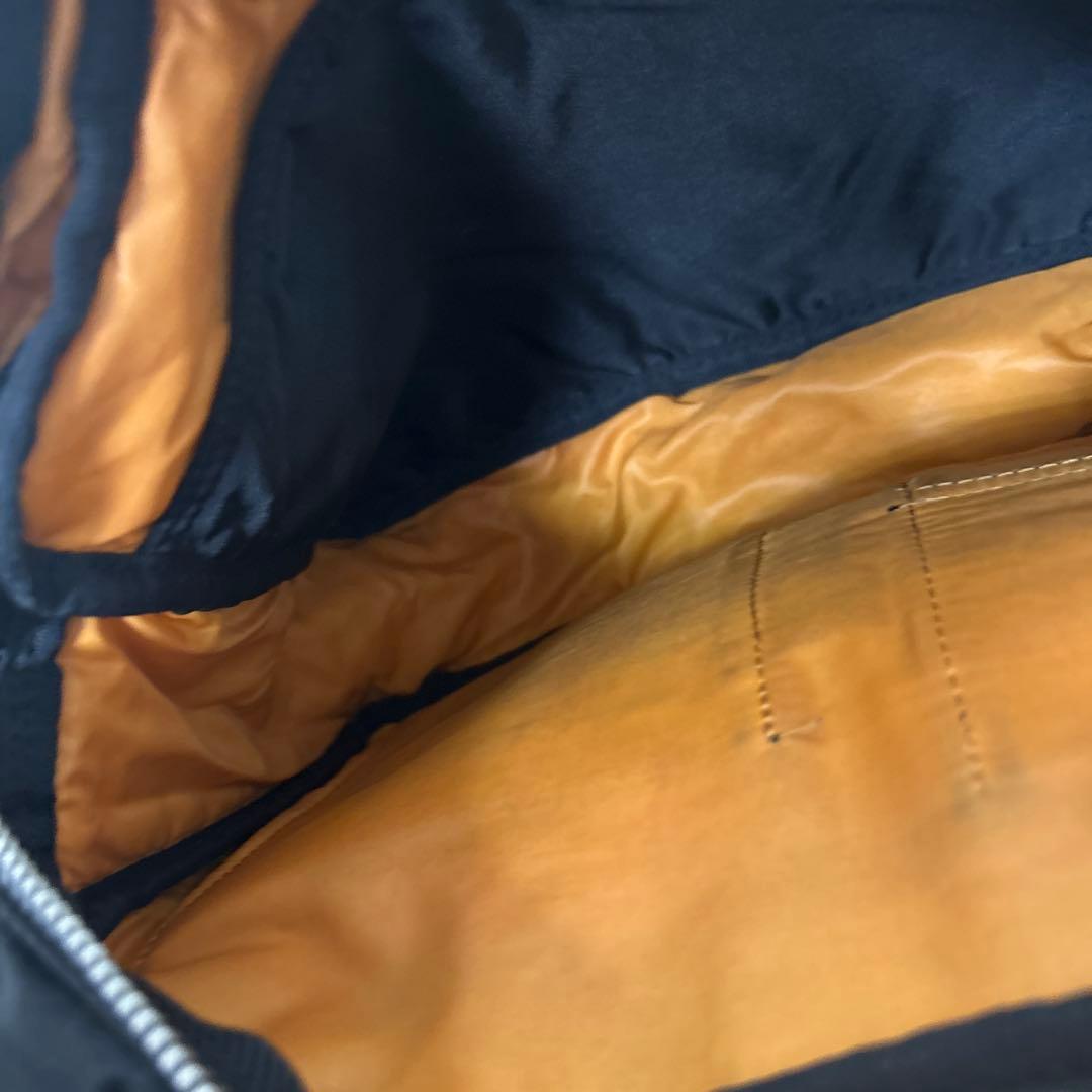 【美品】PORTER タンカー 2層式 ショルダーバッグ 黒