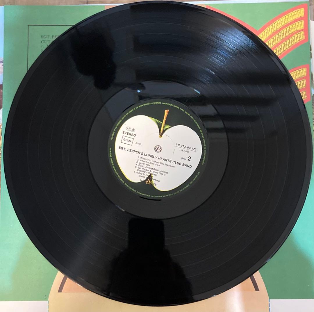 稀少ドイツDMMアナログSgtサージェントBeatlesビートルズレコード