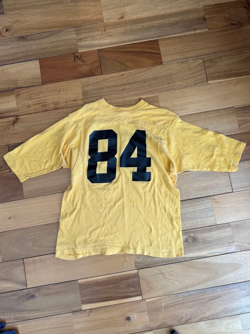 チャンピオン　フットボールTシャツ　ナンバリング　CHAMPION ビンテージ