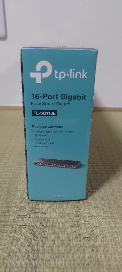 【新品】TP-LinkTL-SG116E 16PアンマネージドプロSW [D1]