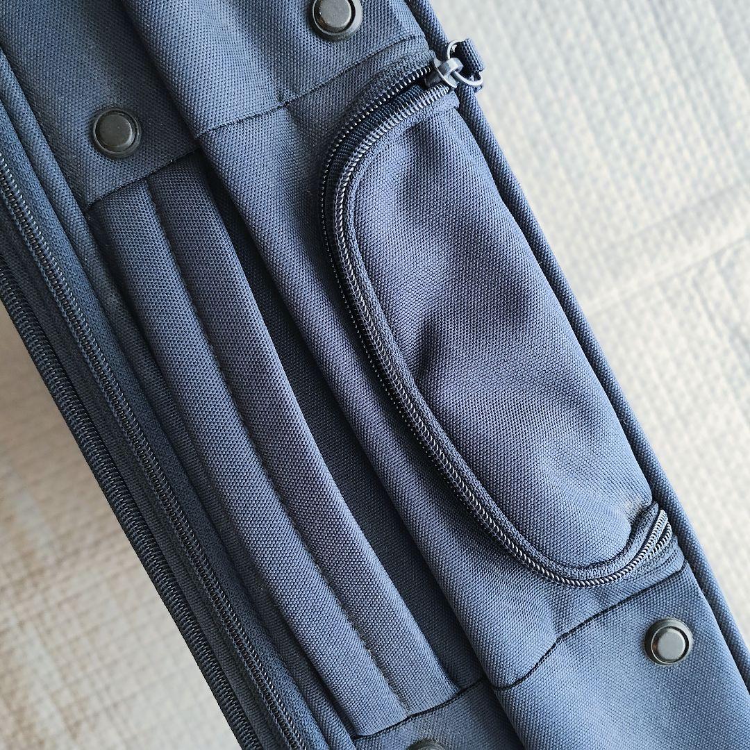 無印良品「半分の厚みで収納できるソフトキャリーケース（XL・81 L）」ブラック