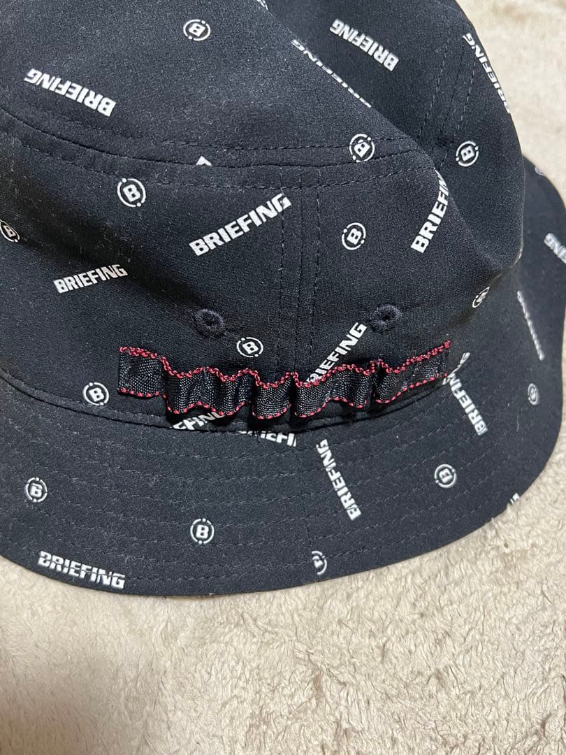BRIEFING バケットハット 黒　XL