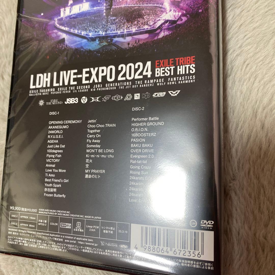 LDH EXPO /EXILE TRIBEライブDVD 2枚組