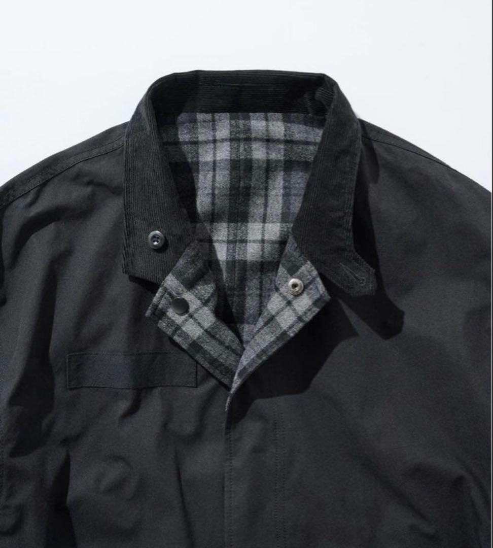 GHbM REVERSIBLE MILITARY COAT OVY Lサイズ