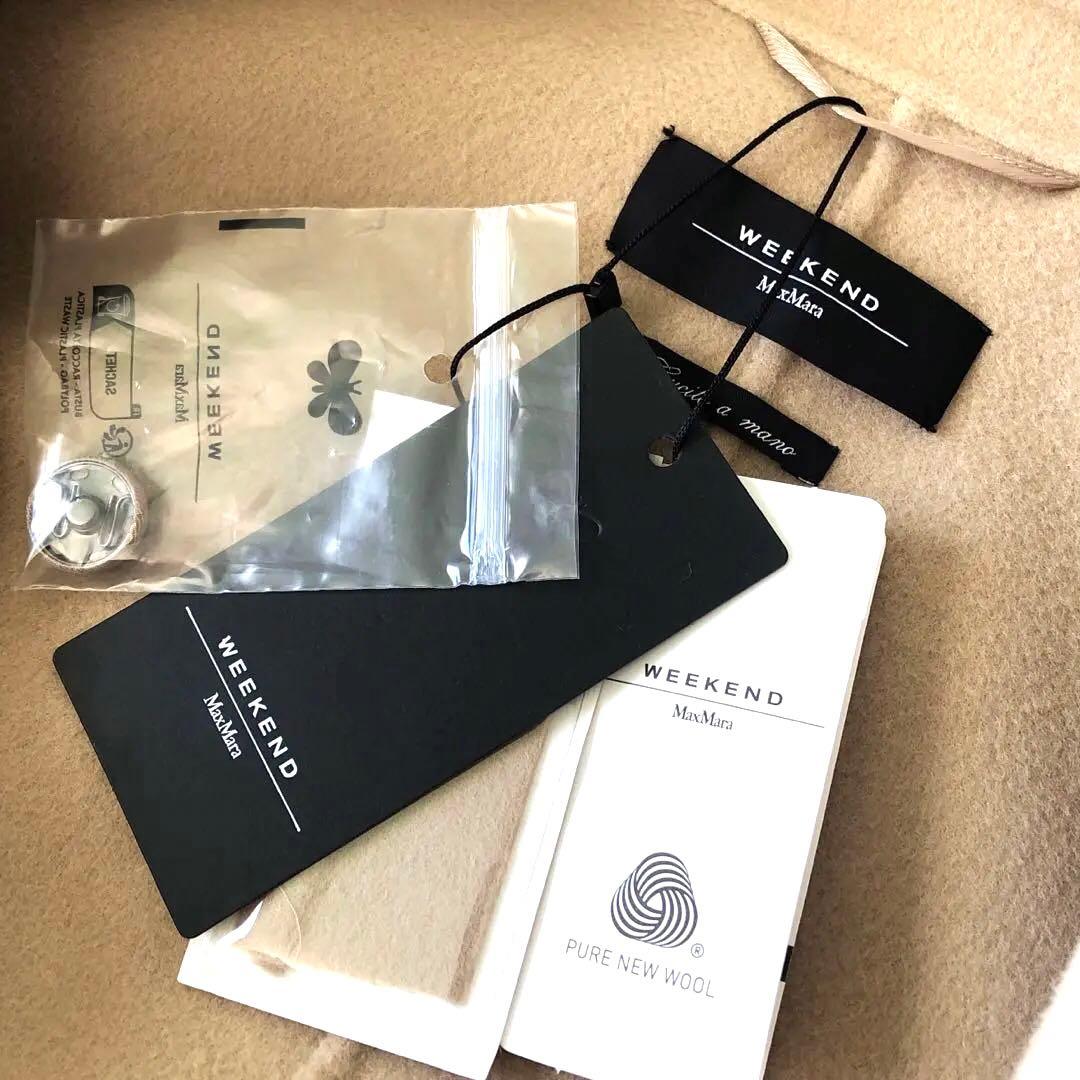 新品タグ付‼️【マックスマーラ】38WEEKENDクチートアマーノ　ミルクティ