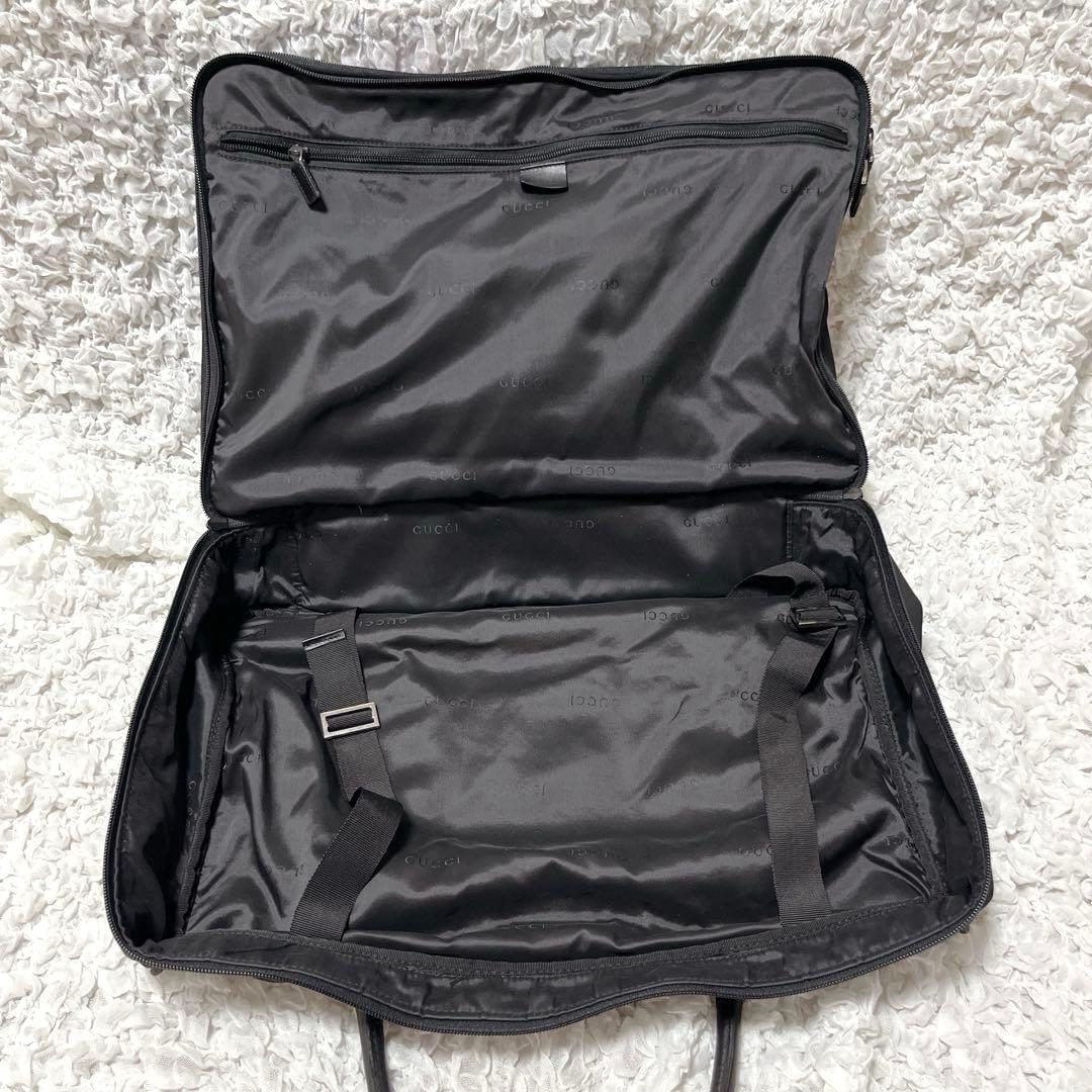 GUCCI グッチ　ビジネスバッグ　黒　ボストンバッグ