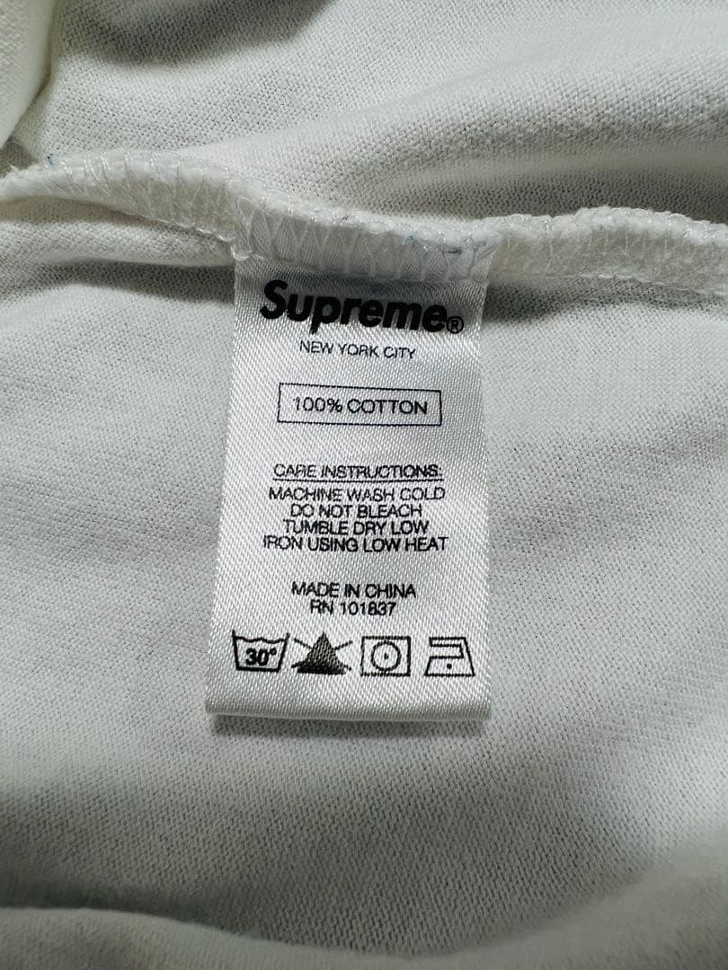 z*8様 Supreme small logo box Tシャツ Lサイズ ホワ
