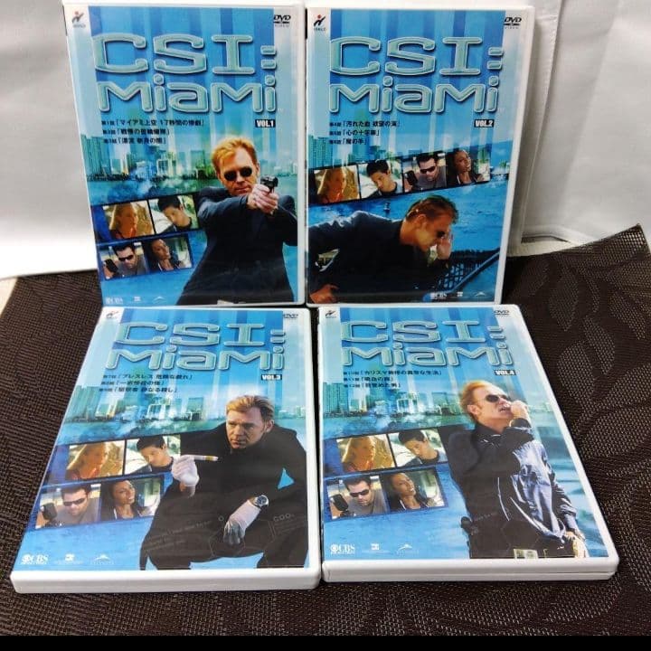 DVD「CSI:Miami　マイアミ コンプリート・ボックス Ⅰ〈4枚組 〉」