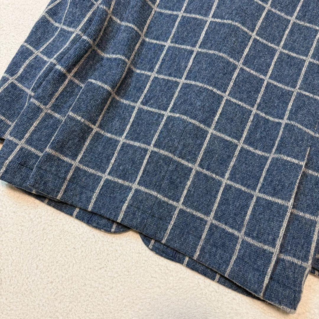 美品 Lサイズ RING JACKET テーラードジャケット チェック 日本製