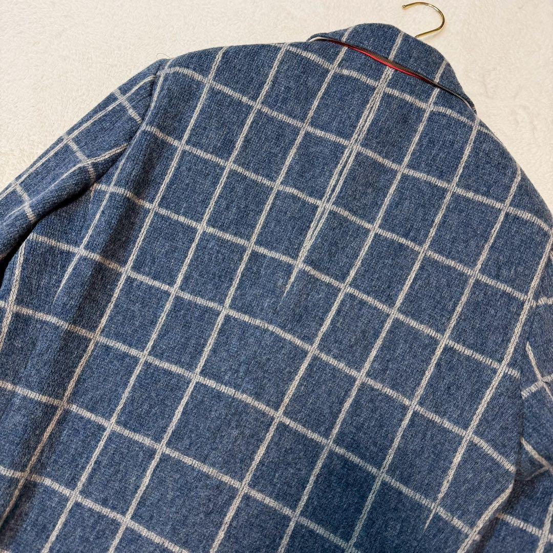 美品 Lサイズ RING JACKET テーラードジャケット チェック 日本製