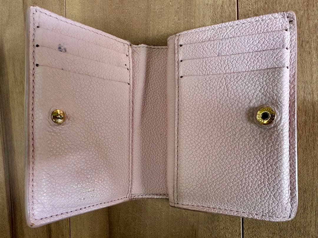 LOUIS VUITTON/ルイヴィトン 二つ折り財布 ピンク