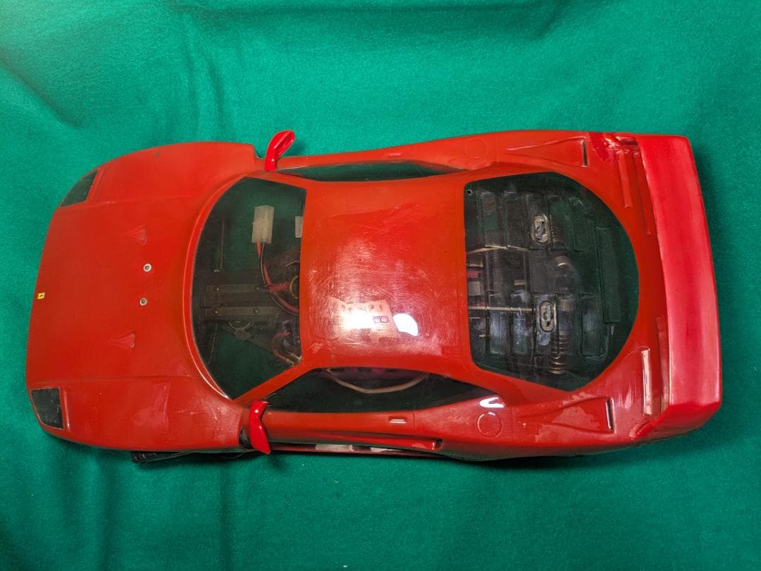 京商1/10RC フェラーリF40 オプティマミッドカスタムベース 当時物