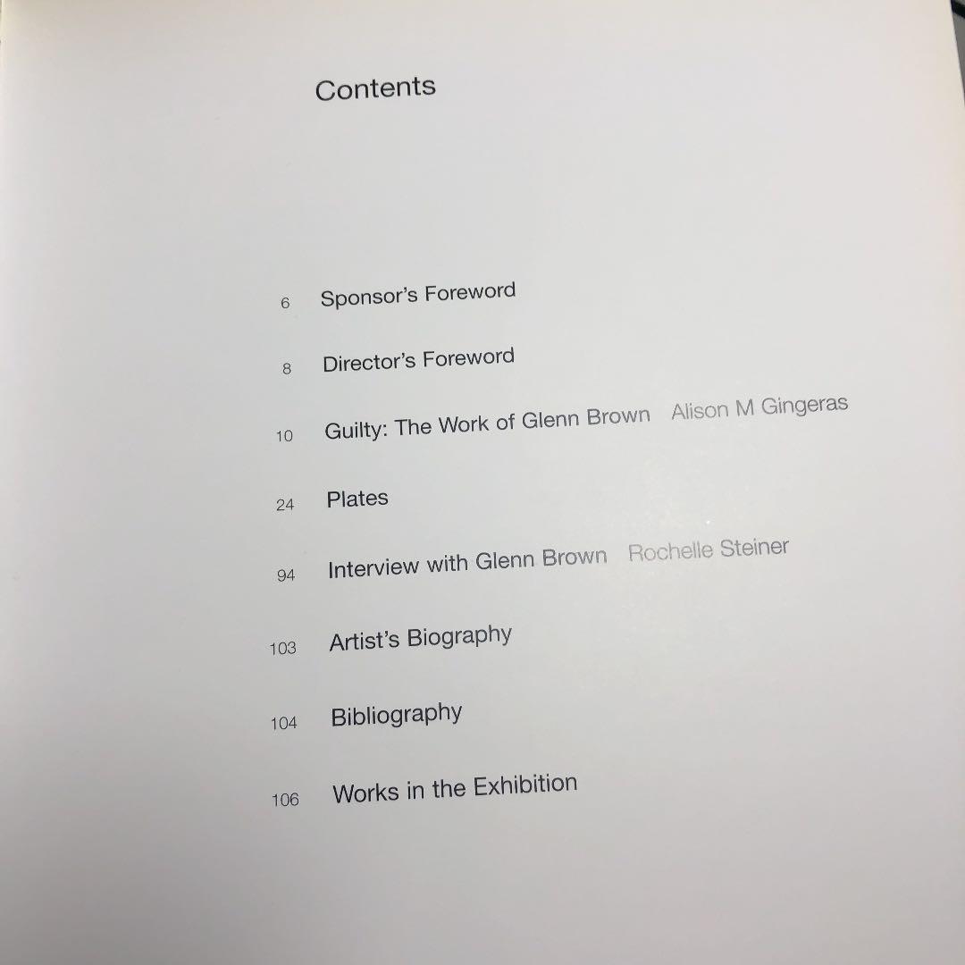 【洋書／展覧会図録】Glenn Brown