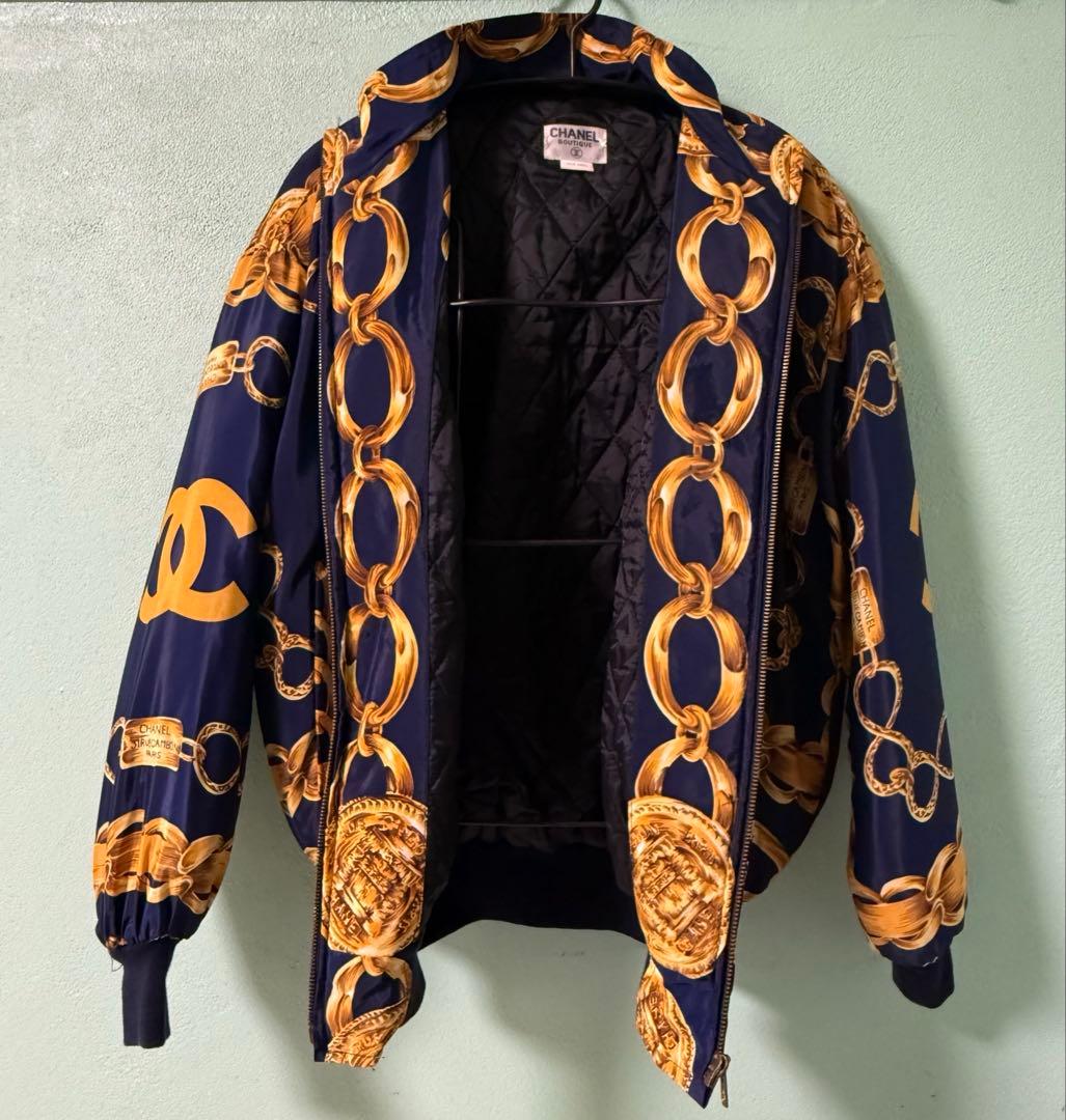 80’s【CHANEL】 bootleg JACKET vintage
