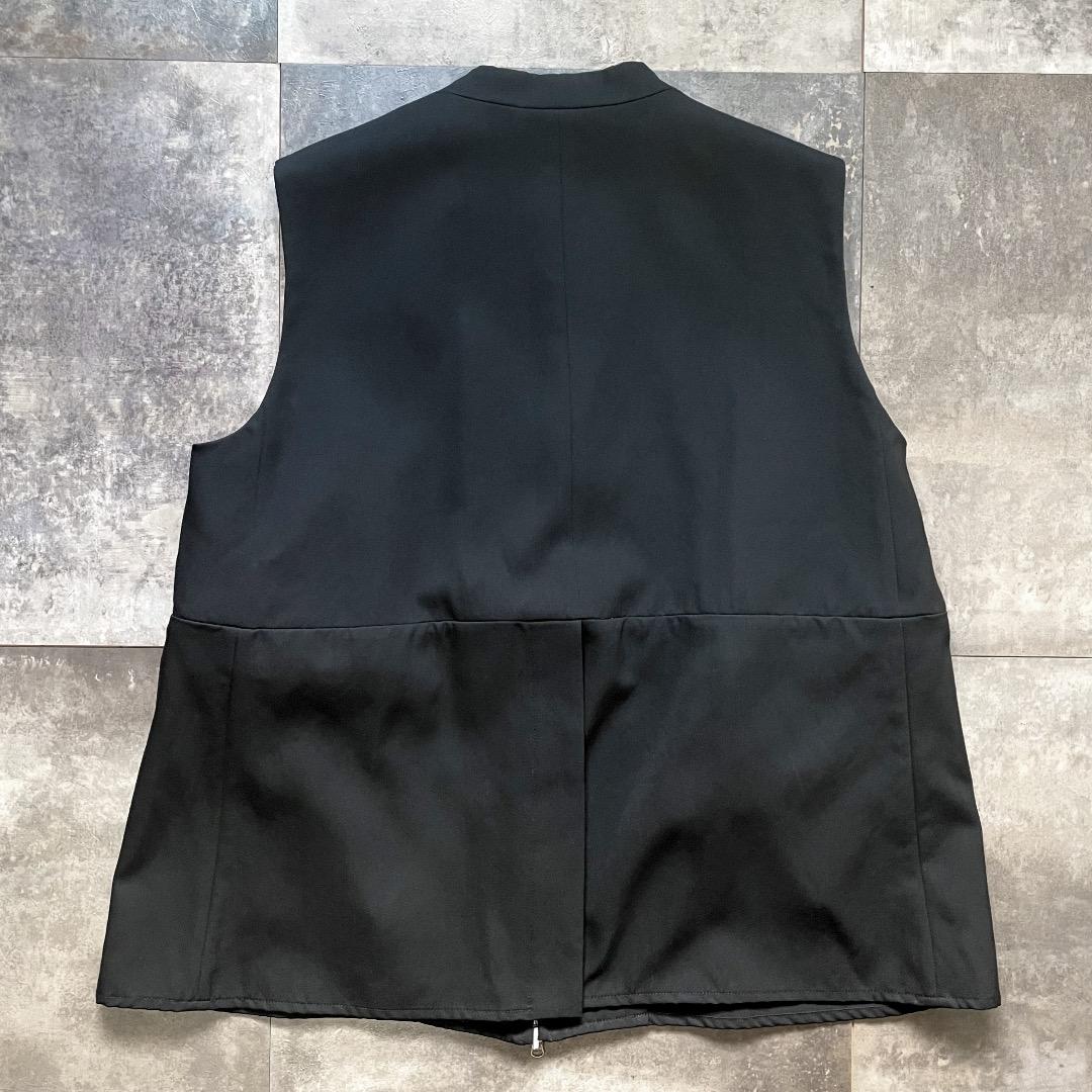 omar afridi “atelier vest” 20ss 黒 ウール