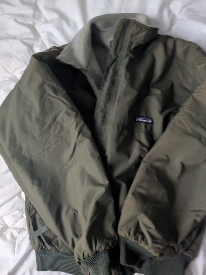 Patagonia シェルドシンチラ　オリーブグリーン　グレー