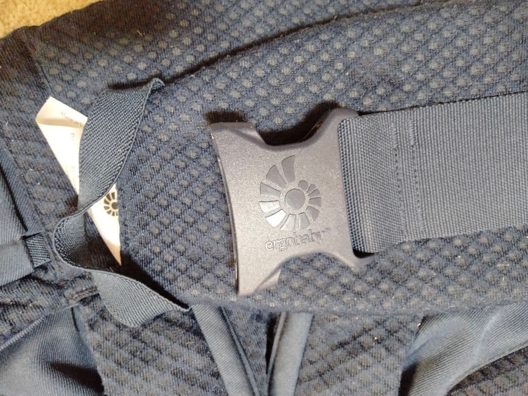 ネイビー 抱っこ紐 メッシュ素材