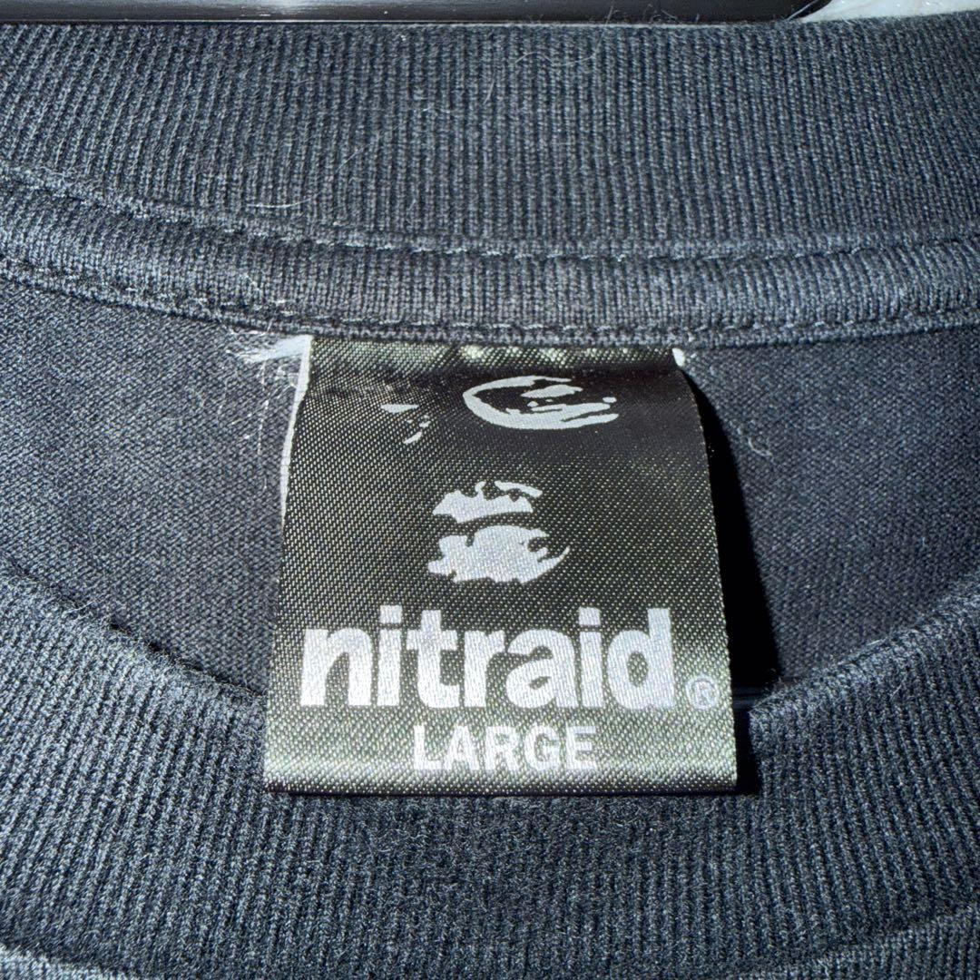 廃盤 激レア ナイトレイド NITRAID ニトロ HIPHOP Tシャツ L