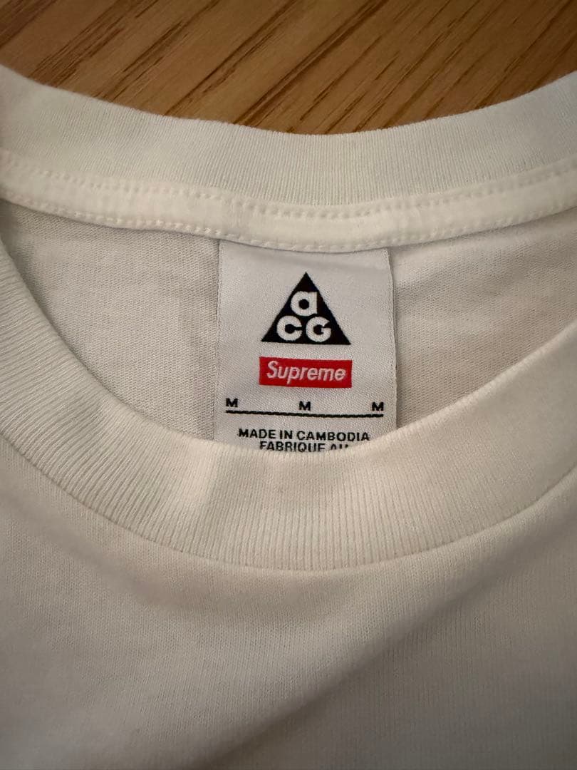 Supreme ACG Tシャツ M ホワイト