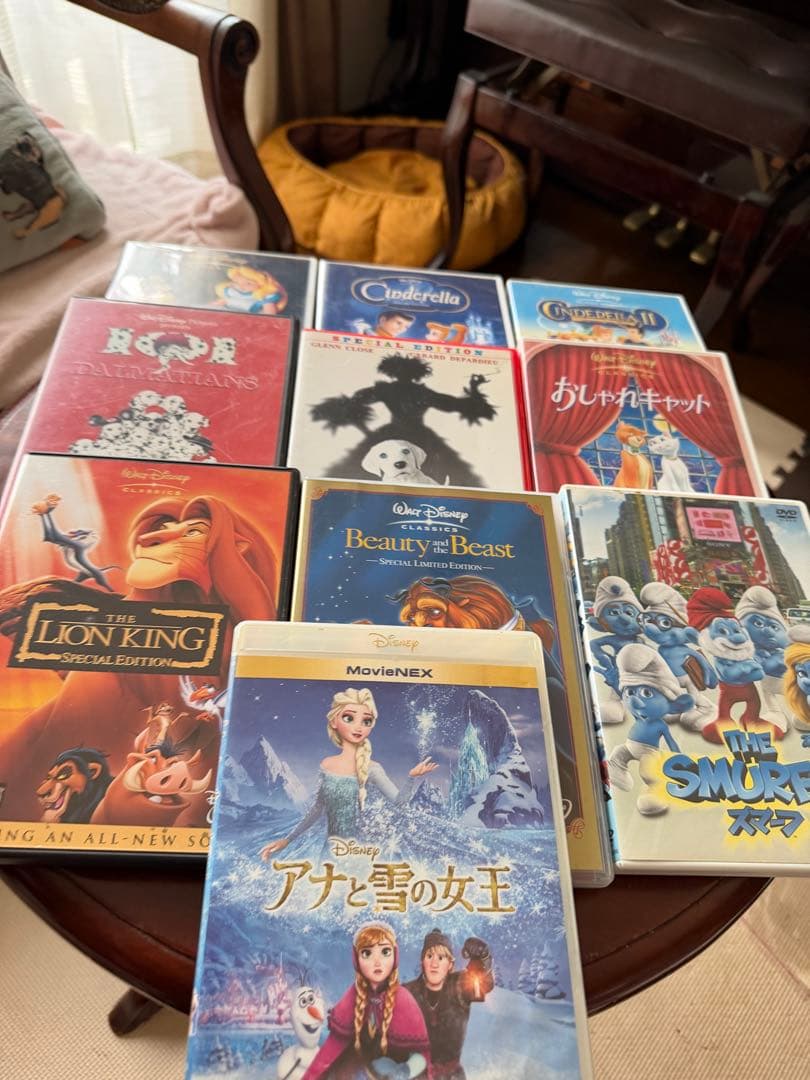 ディズニー　ライオンキング　スペシャルエデション　美女と野獣　アナと雪の女王