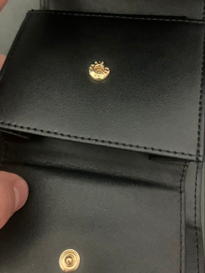 CELINE ブラックレザー 財布
