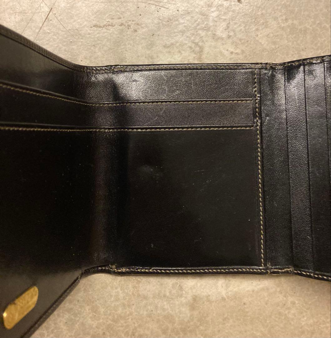 美品　FENDI フェンディ　財布　三つ折り　がま口　ズッカ　vintage