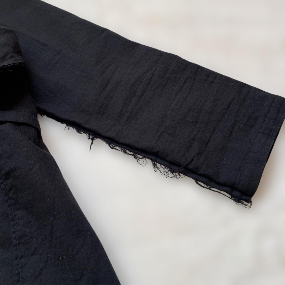 Mountain Research Muslin Tee 黒 長袖