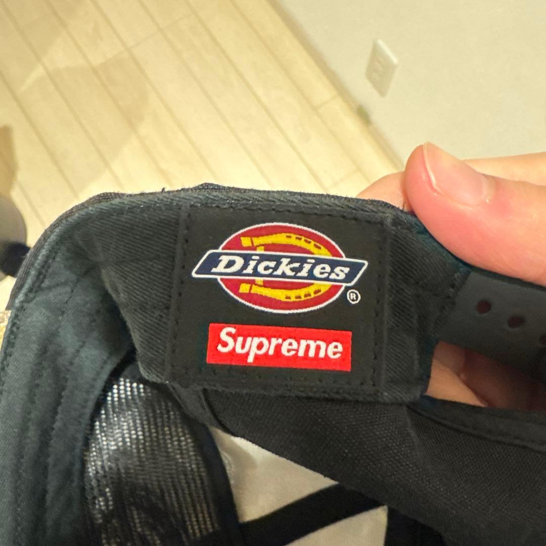 Supreme ￼ dickiesデニムキャップ