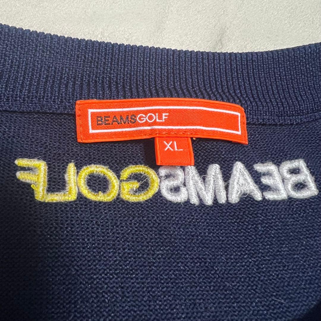 ビームスゴルフ　半袖ドライストレッチサマーニット　XL BEAMS GOLF
