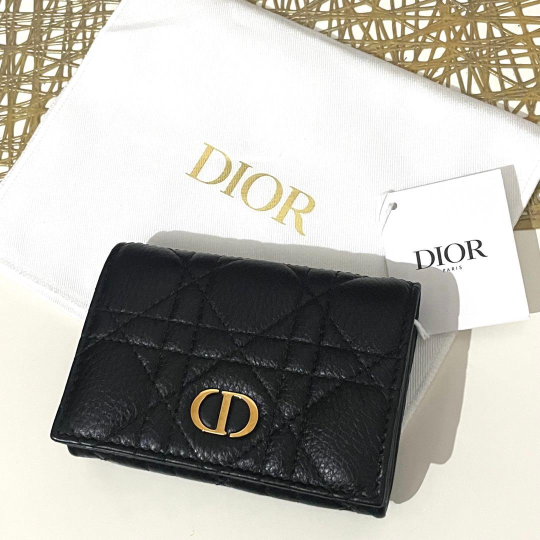 Dior Caro Glycine ウォレット、ミニ財布　&カード