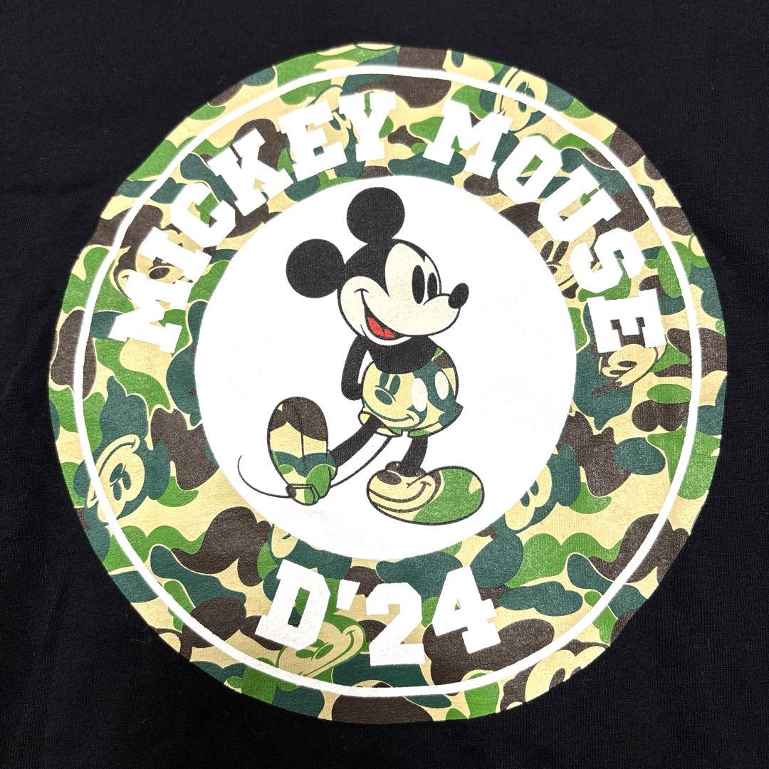 Disney × A BATHING APE Tシャツ ミッキー D24