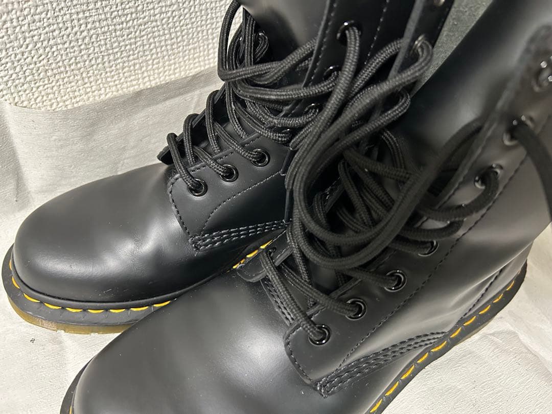 【美品】Dr. Martens ブラックハイカットブーツ