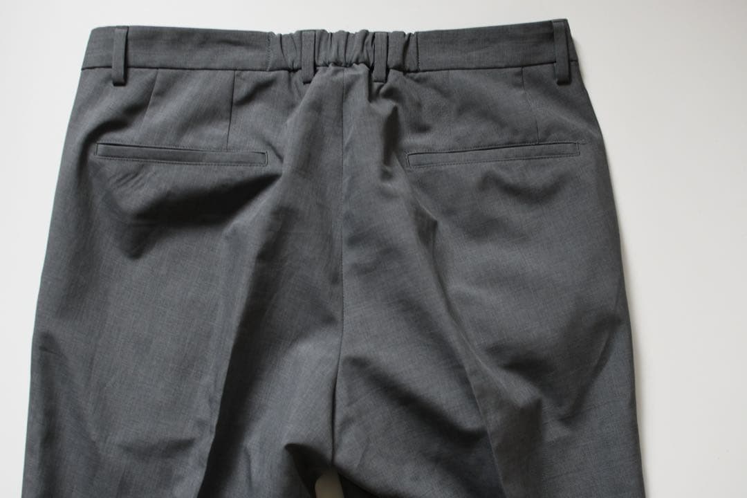 ドライエステルスリムセットアップ ジャケット＆パンツ 上下セット グレー / L