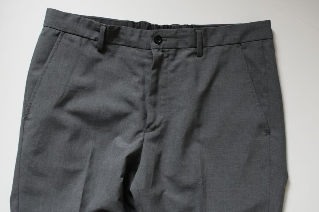 ドライエステルスリムセットアップ ジャケット＆パンツ 上下セット グレー / L