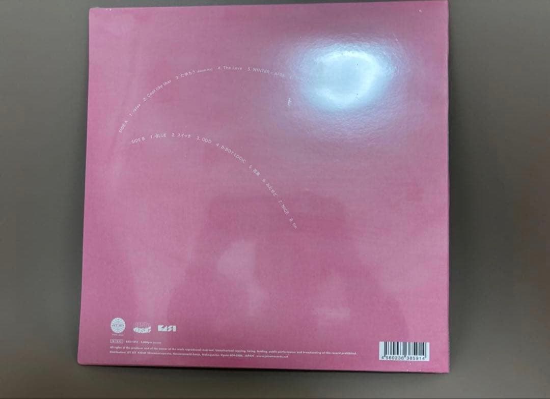 韻シスト BASI LOVEBUM ピンク レコード