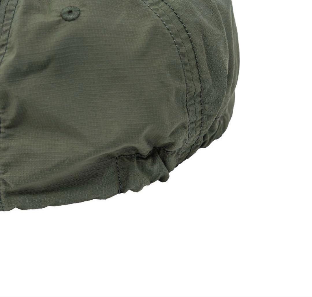帽子 ovy Nylon Rip Stop Shirring 6Panel Cap