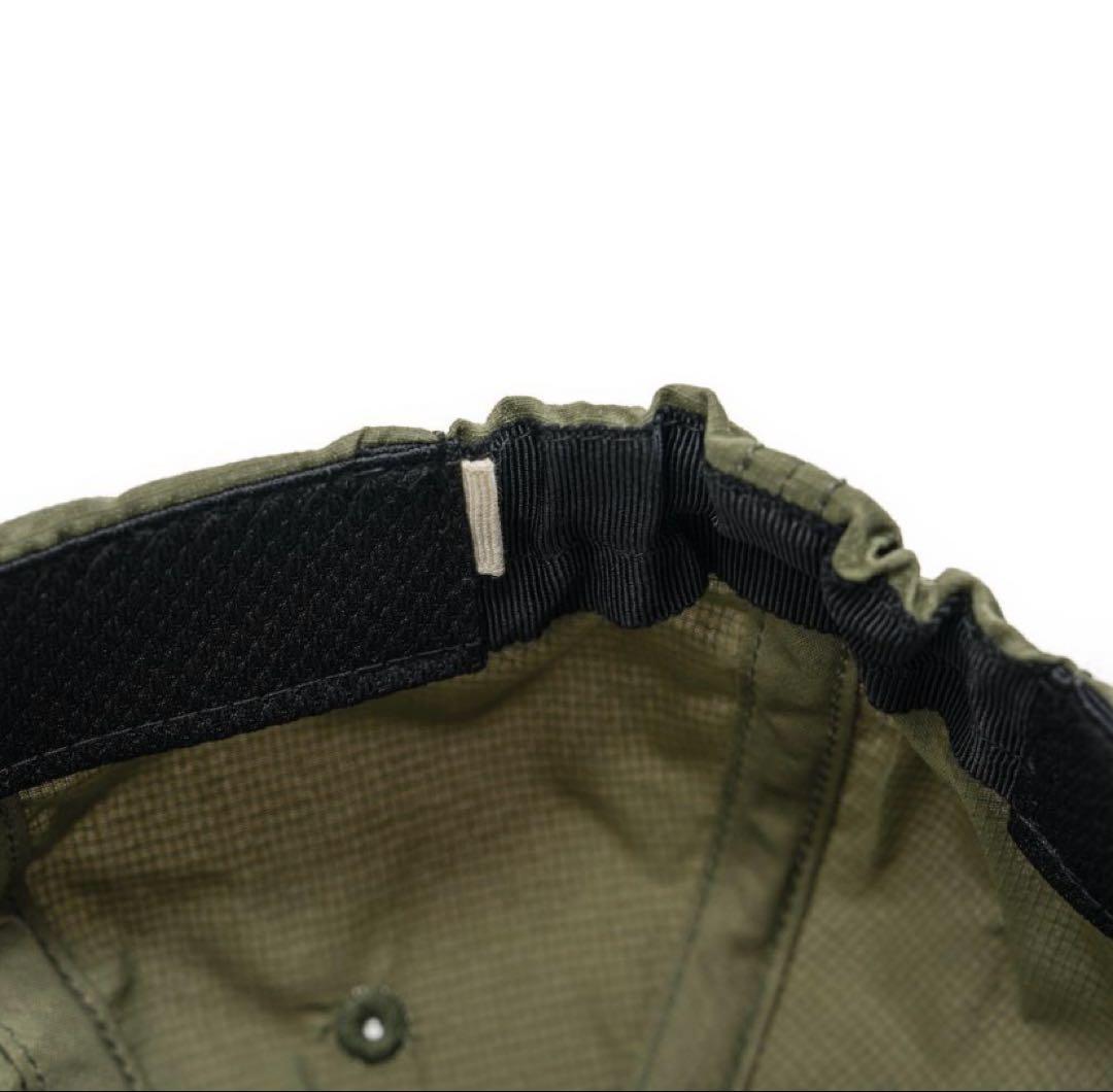 帽子 ovy Nylon Rip Stop Shirring 6Panel Cap