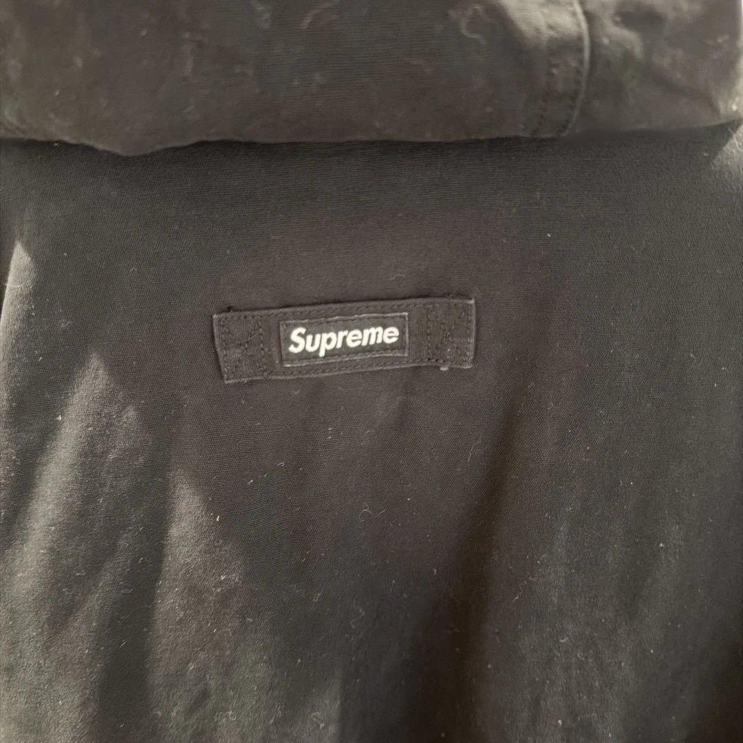 ジャケット・アウター supreme leathercollar utilityjacket XXL