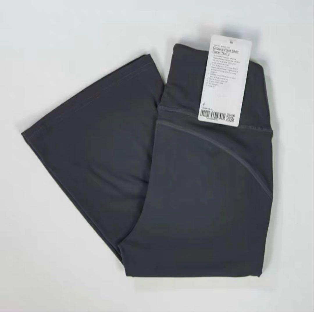 kokko55　Lululemon Groove ヨガパンツ グレー(6)