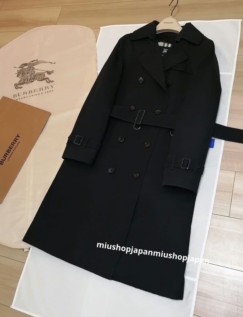 限定セール価格●34サイズ　BURBERRY　LONDON　トレンチコート　濃紺