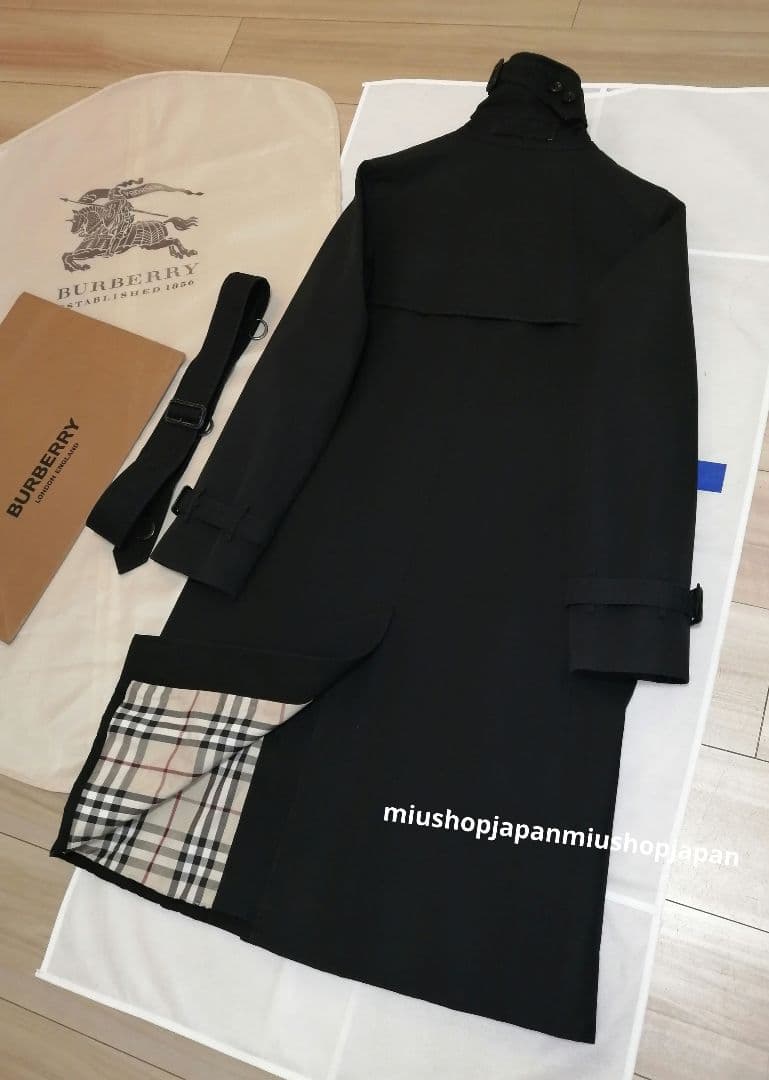 限定セール価格●34サイズ　BURBERRY　LONDON　トレンチコート　濃紺