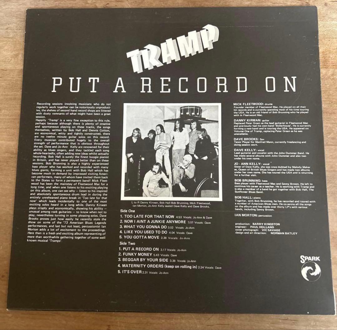 TRAMP PUT A RECORD ON トランプ