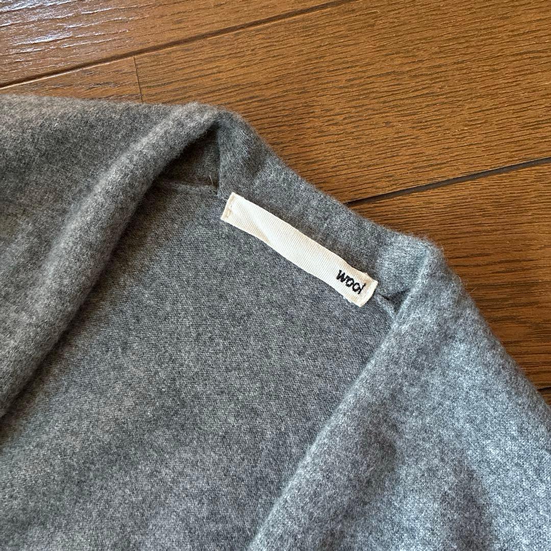 美品★evam eva★wool ニットカーディガン　ロング　22AW